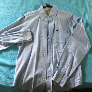 Light blue Hollister button down.
